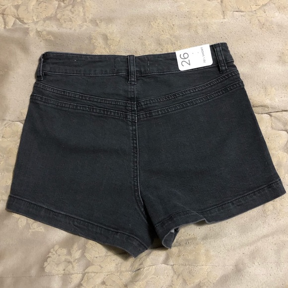 Black Pacsun 70’s Shorts - Picture 2 of 2